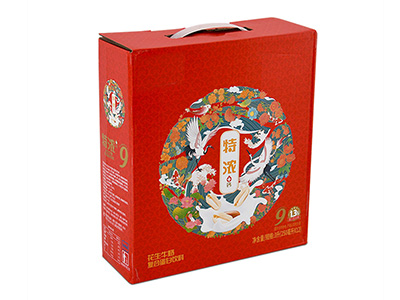 牛奶紙箱包裝盒 彩色牛奶（nǎi）外包（bāo）裝彩盒