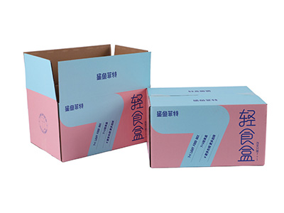 瓦楞紙食品彩箱定製 食品紙箱印（yìn）刷包（bāo）裝廠